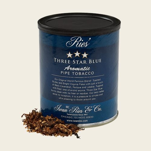 Iwan Ries Three Star Blue - Pipes and Cigars