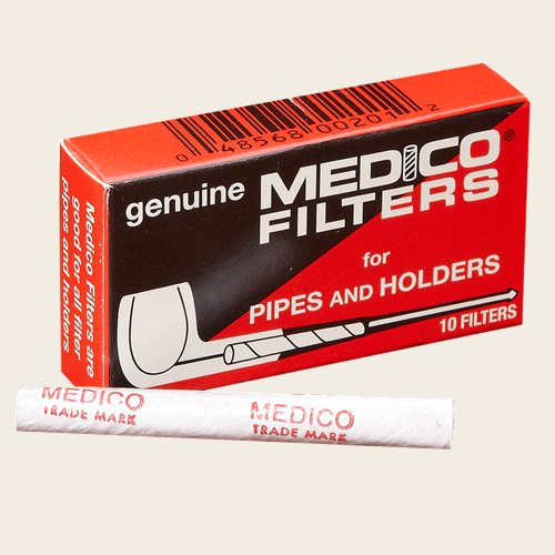 Medico Tobacco Pipe Cigar Holder Filters 120 Filters Buy 2 Save 20%! 