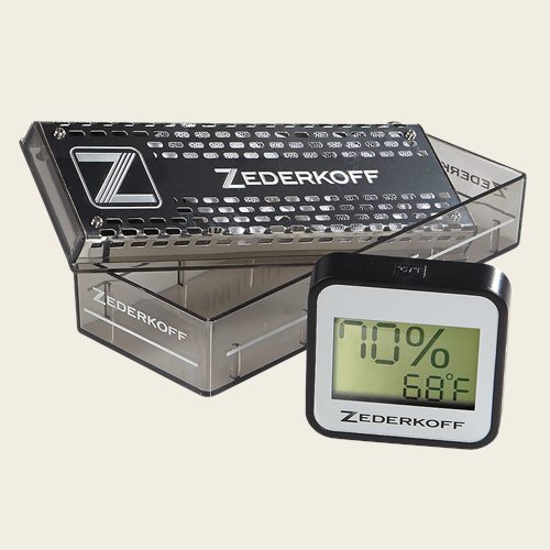Zederkoff Square Hygrometer - Digital 