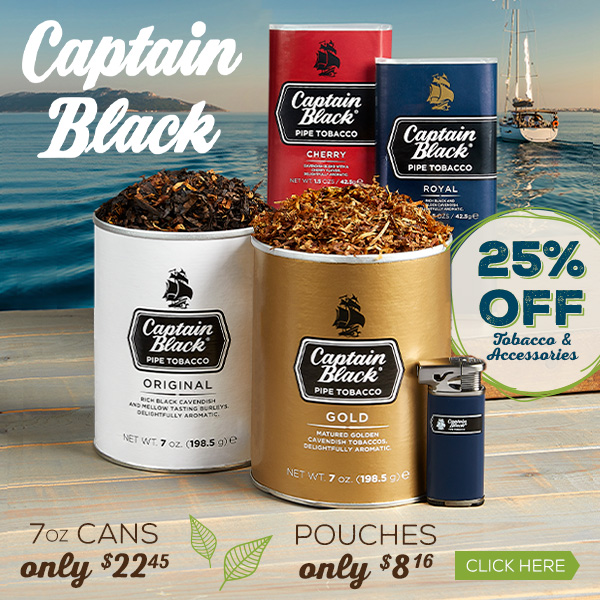 25% Off Captain Black!