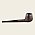 Stanwell Featherweight Black Smooth 239  Brandy-Straight (239)